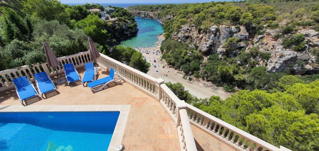 * Casa del Diamante - Meer- und Buchtblick VILLA * Cala Pi  Exterior foto