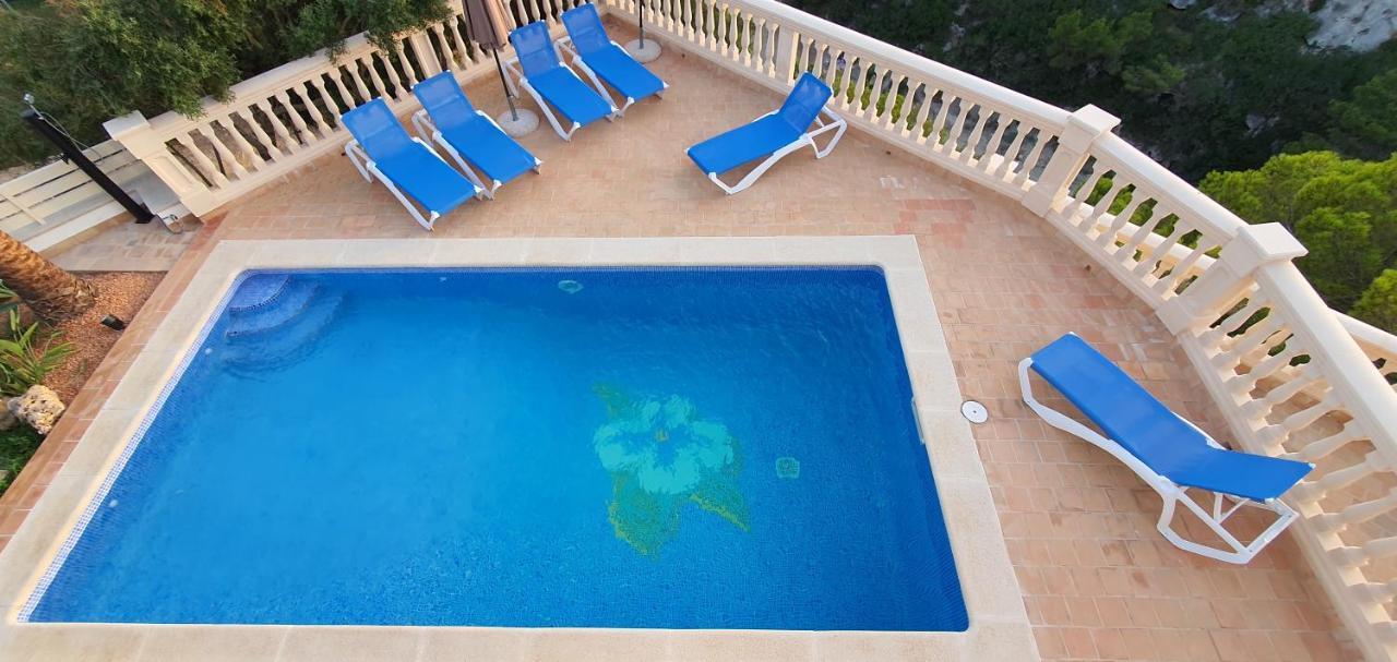 * Casa del Diamante - Meer- und Buchtblick VILLA * Cala Pi  Exterior foto